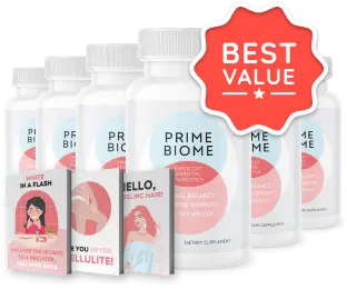   PrimeBiome6 Bottle Package
